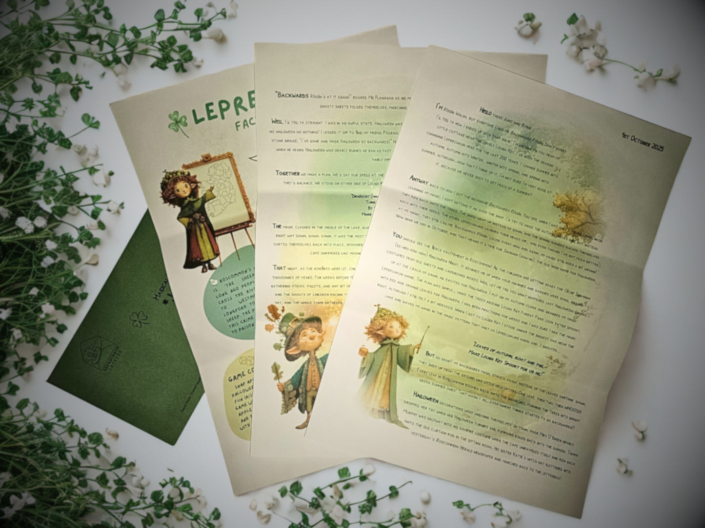 ☘️Monthly Subscription- Leprechaun Letter ☘️